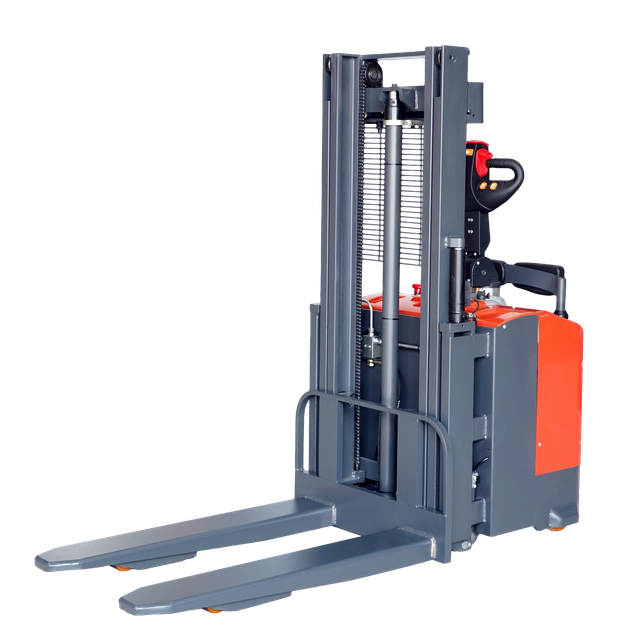 Everlift 1.5T 3-3,5 m Stand-on Truck-on Double Lift Electric Electric Self Load Louing Pallet Pallet Forklift 