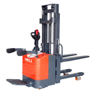 Everlift 1.5T 3-3,5 m Stand-on Truck-on Double Lift Electric Electric Self Load Louing Pallet Pallet Forklift 