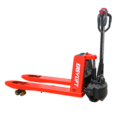 Camion à palette électrique Easylift 1500kg / 2000 kg avec chariot élévateur à palette de batterie au lithium CE portable
