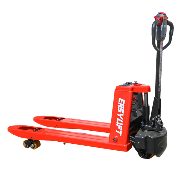 Camion à palette électrique Easylift 1500kg / 2000 kg avec chariot élévateur à palette de batterie au lithium CE portable