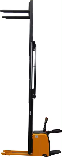 Everlift 1,6 tonne 2 tonnes Rider Electric Stacker électrique petit rayon portée prix du gerbeur électrique EPS est un gerbeur entièrement électrique en option