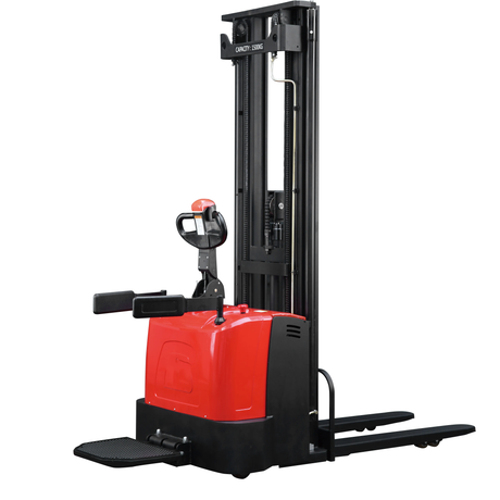 Everlift – Walkie Stacker de manutention de matériaux, 1,5 t, 2 tonnes, 4 m-6,2 m, type cavalier avec plate-forme, chariot élévateur portable, prix du chariot élévateur